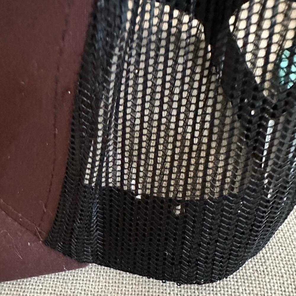 Brown Trucker Hat With Leather Patch - image 8